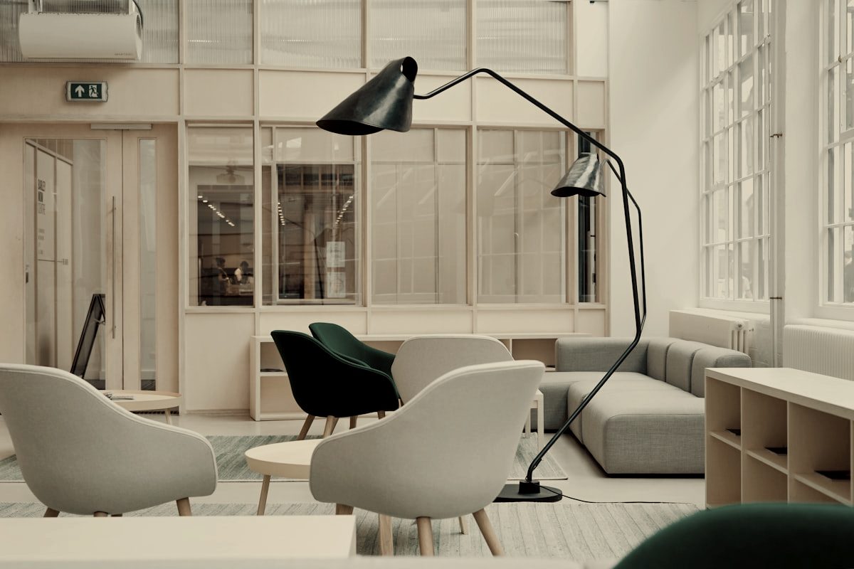 Ambiente acolhedor de atendimento