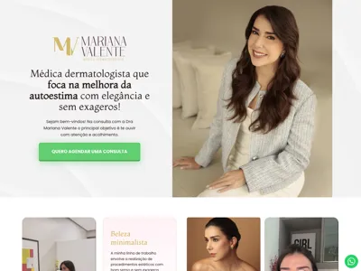 Site da Dra. Mariana Valente